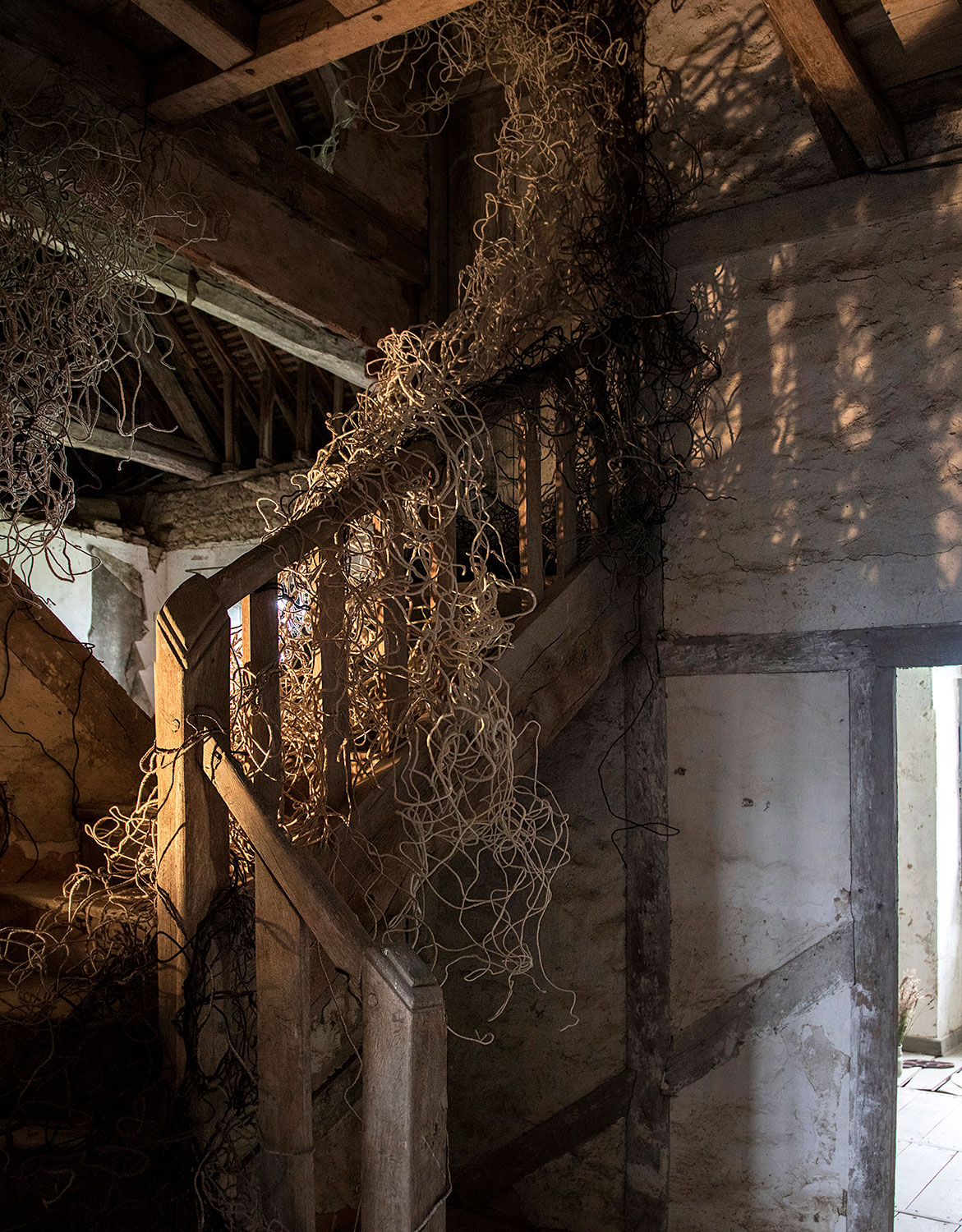 château de Sainte Feyre, installation